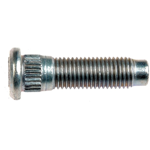 610-344 M12-1.50 Serrated Wheel Stud - 13.59mm Knurl, 46mm Length